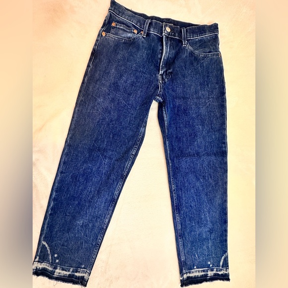 NWOT Lucky Brand relaxed tapered bleach jeans US 2 - Picture 5 of 8